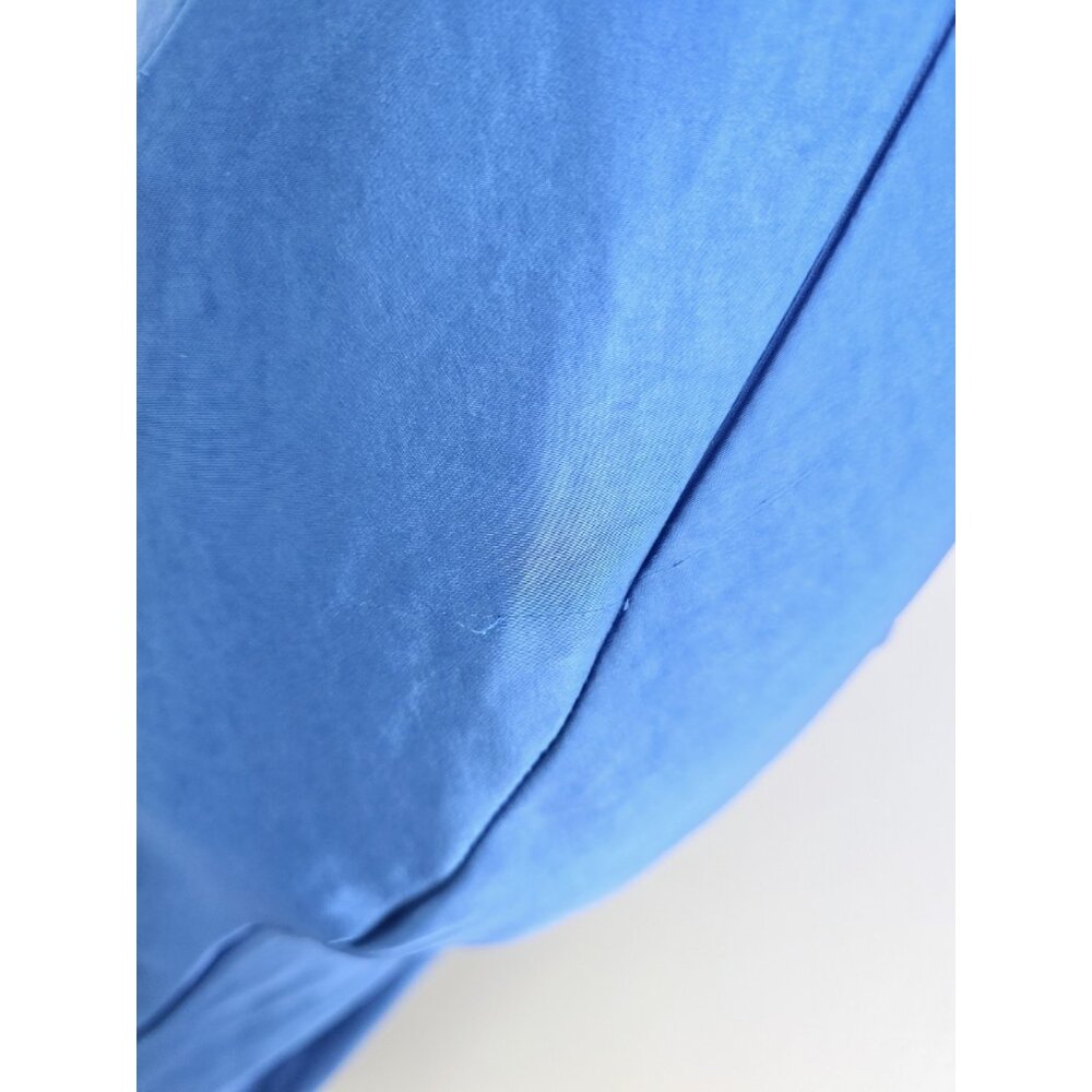 Hello Molly Oceanic Eyes Satin Royal Blue Cut Out Slit Sleeveless Maxi Dress S 4 - Picture 7 of 15